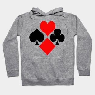 Game flowers spades hearts flowers Hoodie